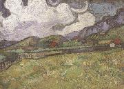 Vincent Van Gogh Wheat Field behind Saint-Paul Hospital (nn04) china oil painting artist